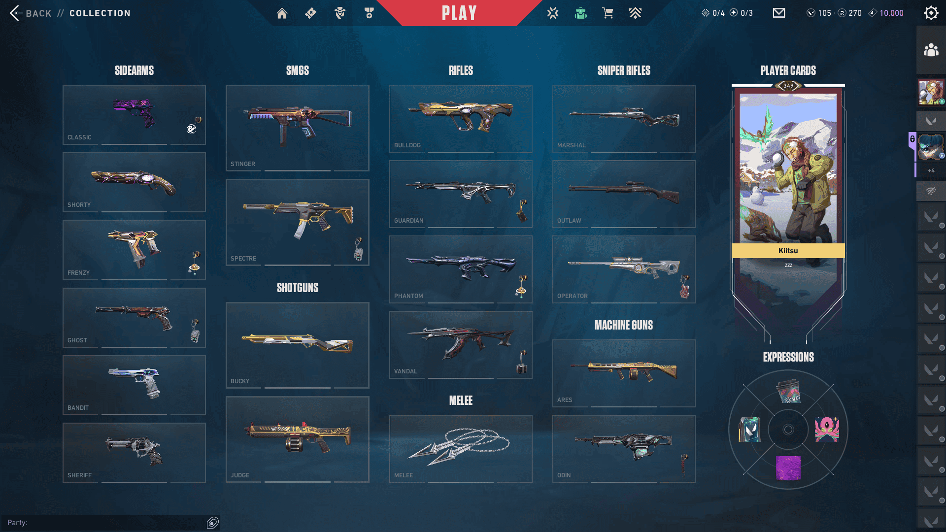 Akun Valorant B-26 - Gold 3