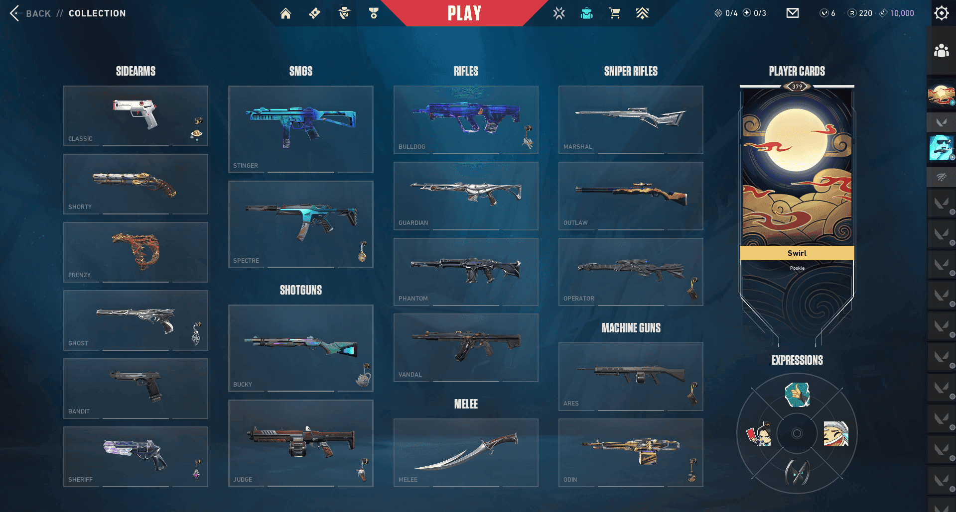Akun Valorant B-21 - Gold 2