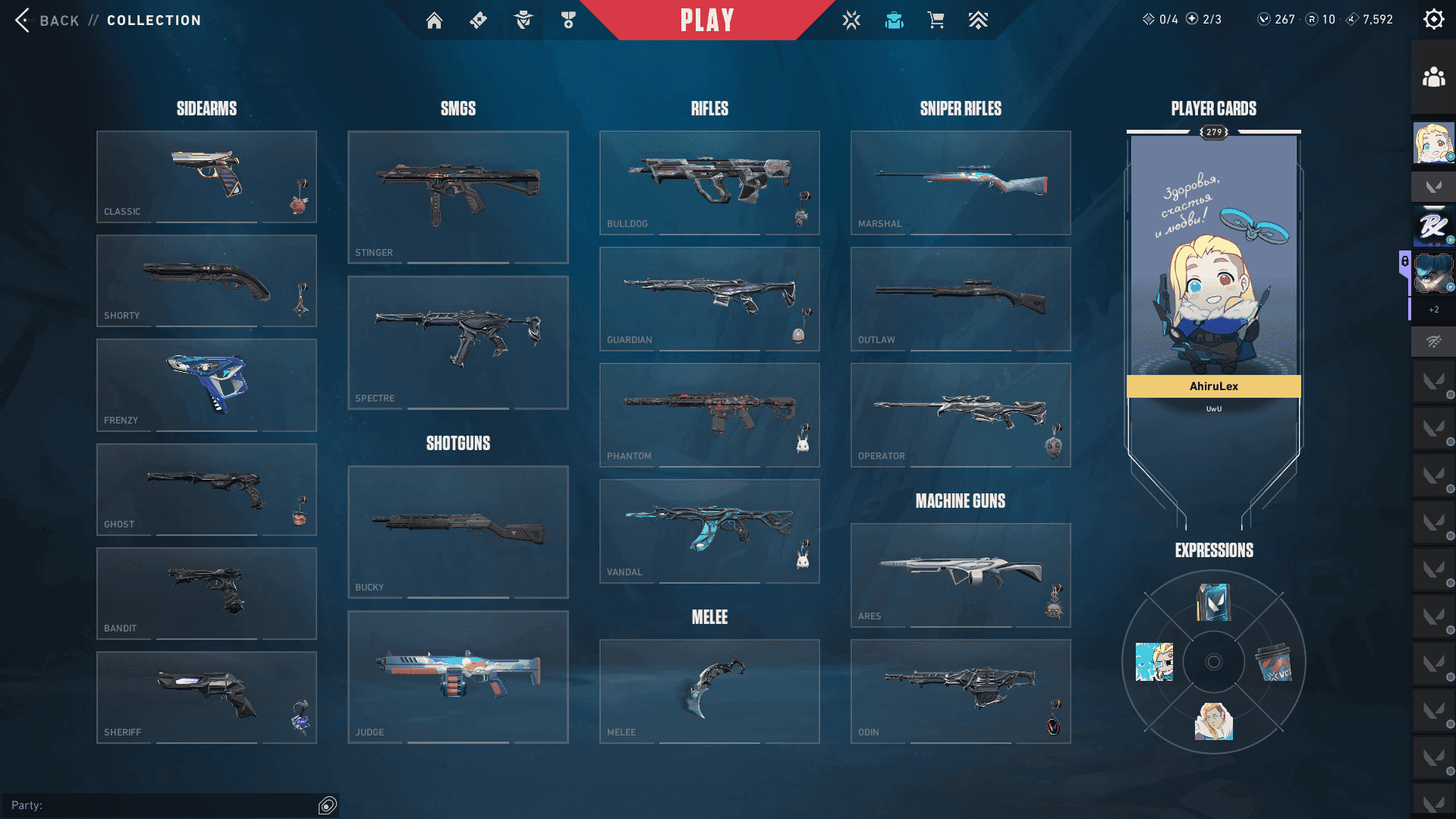Akun Valorant A-3 - Gold 2