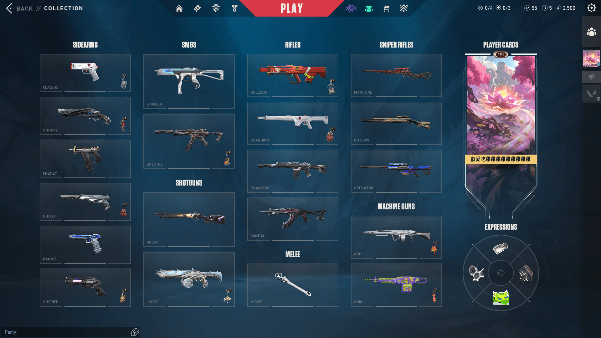 Akun Valorant A-4 - Gold 1