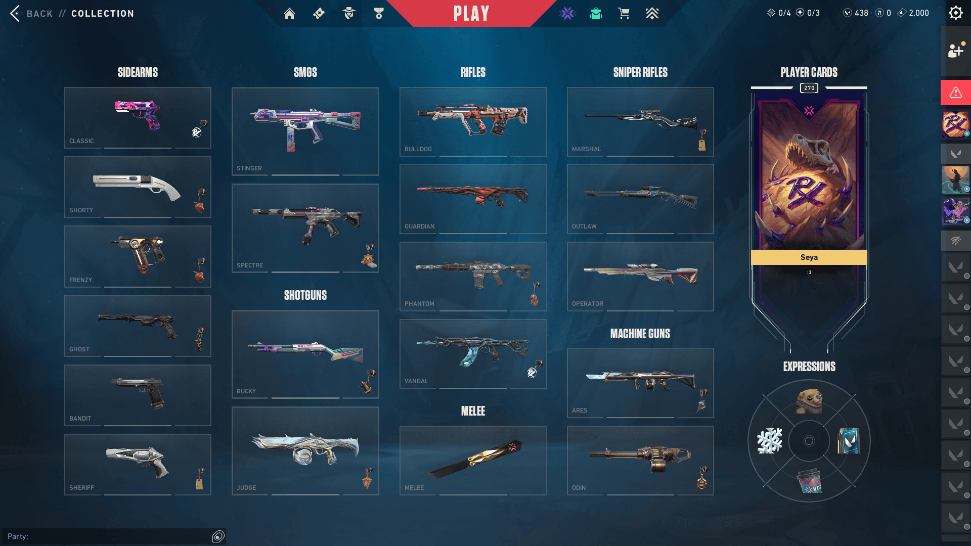 Akun Valorant A-2 - Gold 3